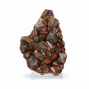 Amethyst and Hematite specimen — India, 940 g.