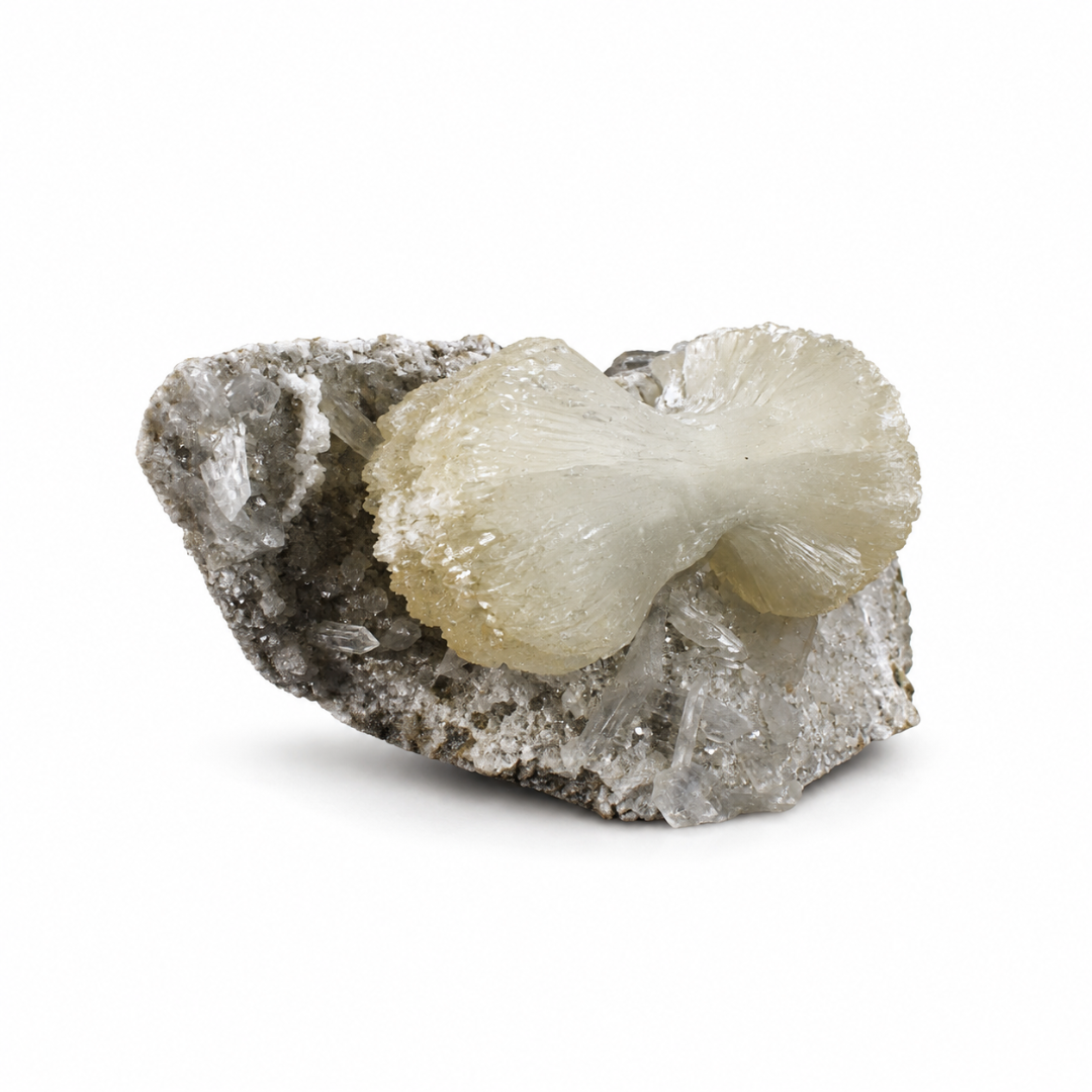 Natural Stilbite Crystal Specimen – 130 g