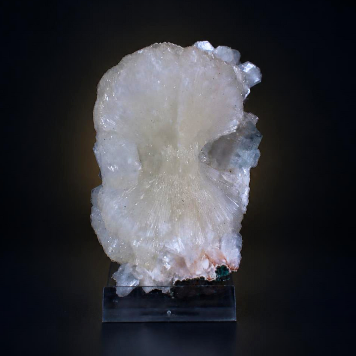 Stilbite Radiating Crystal Aggregate and Heulandite Cluster — Pune, India | 190 g | 8 × 7 × 4 cm