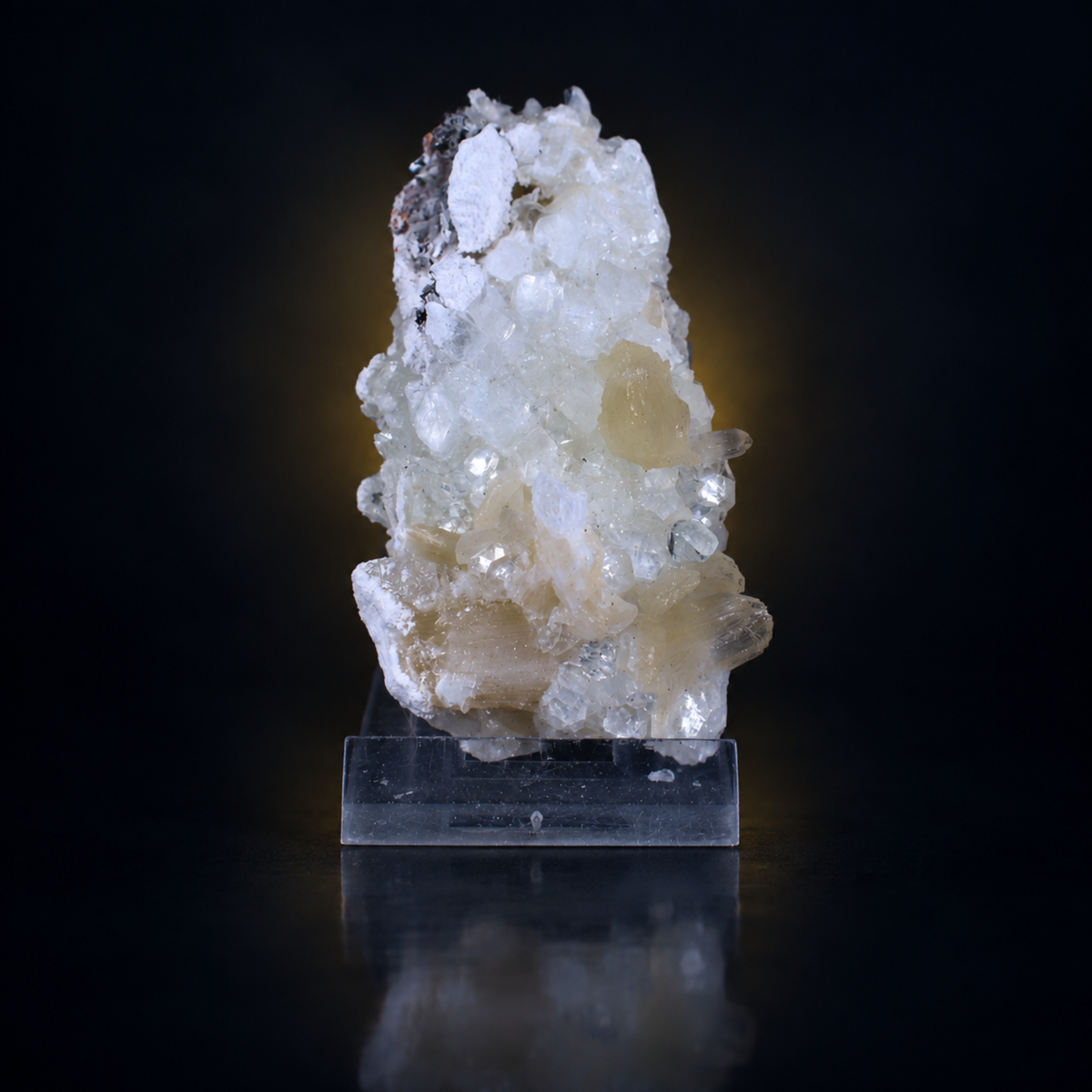 Stilbite on Heulandite Crystal Cluster | 9×5×4 cm | 70g