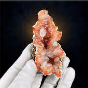 Natural Orange Stilbite Crystal Cluster on Matrix – 90 g
