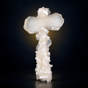 Natural Stilbite with Heulandite Crystal Cluster – 20 g