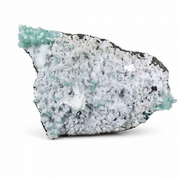 Natural Green Apophyllite with Heulandite Scolecite Crystal Specimen – India