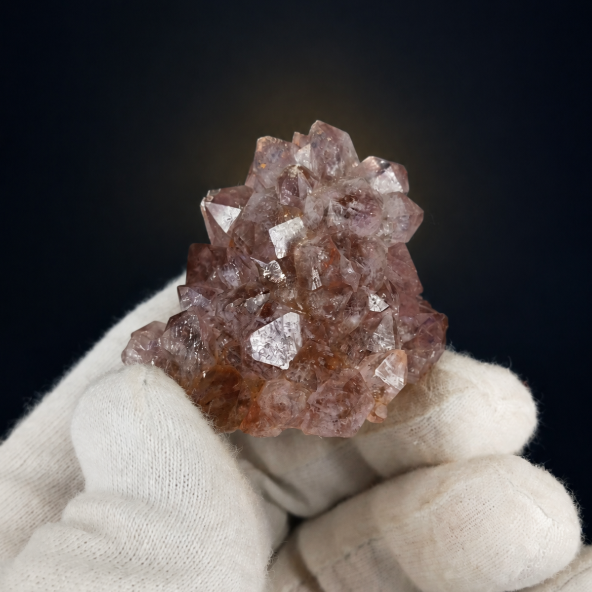 Natural Smoky Amethyst Flower Crystal – 80 g