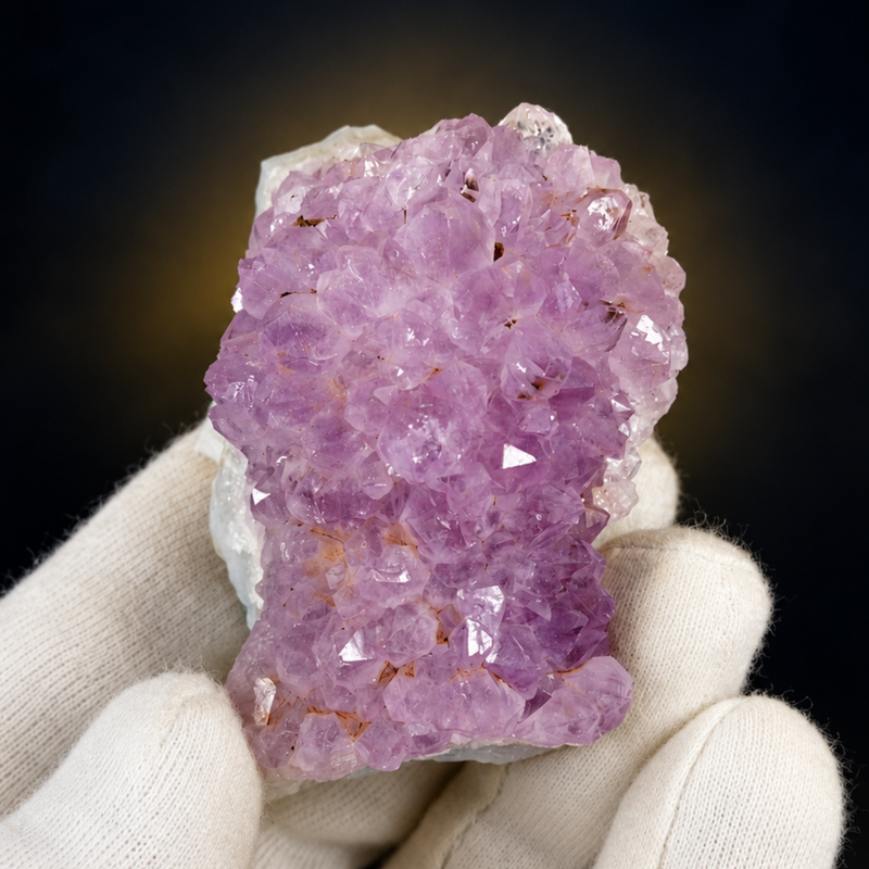 Amethyst Prismatic Crystal Cluster | 140 g | 7 × 5 × 4 cm