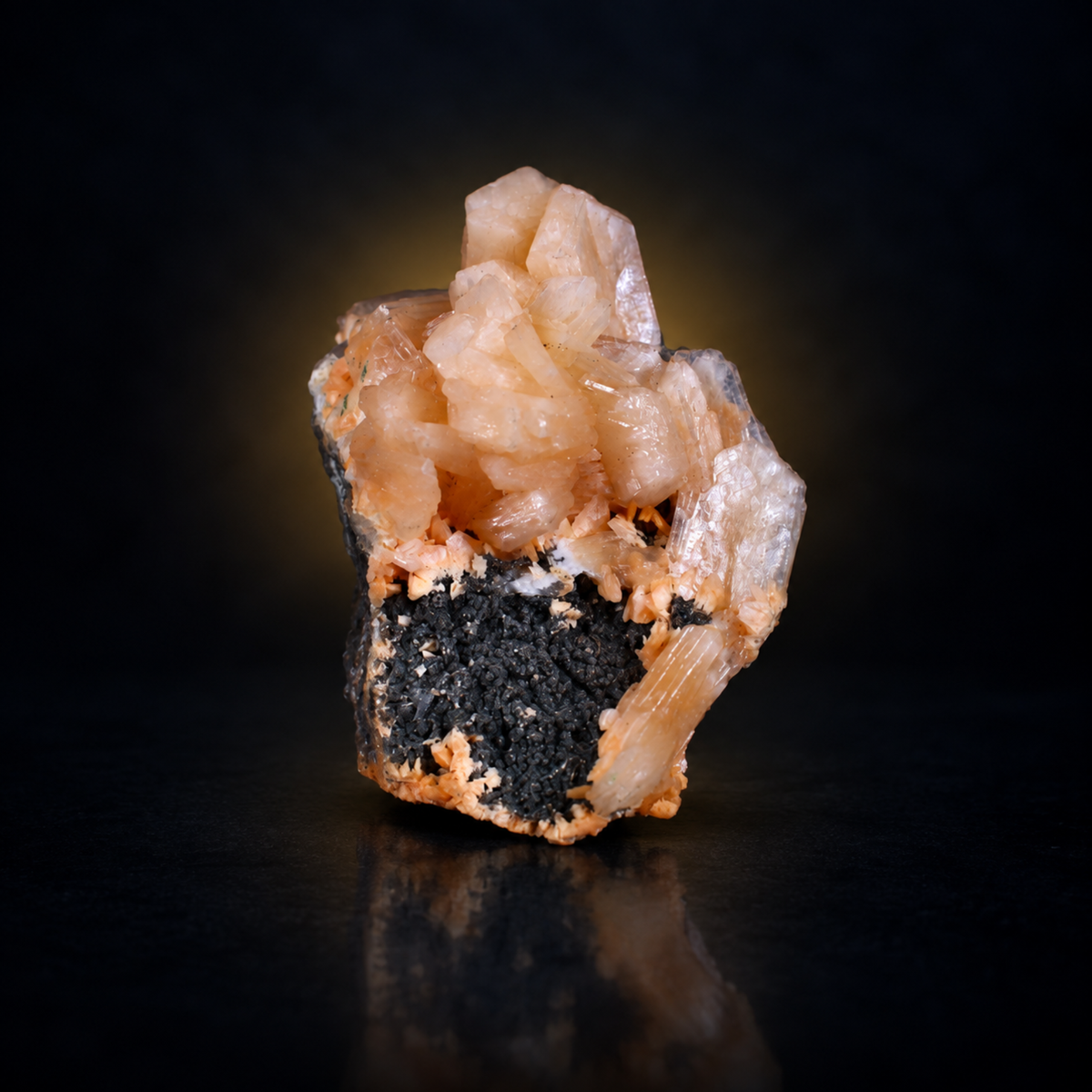 Stilbite on Heulandite Crystal Cluster | 7×5×3 cm | 140g