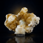 Natural Honey Calcite on Heulandite – 840 g