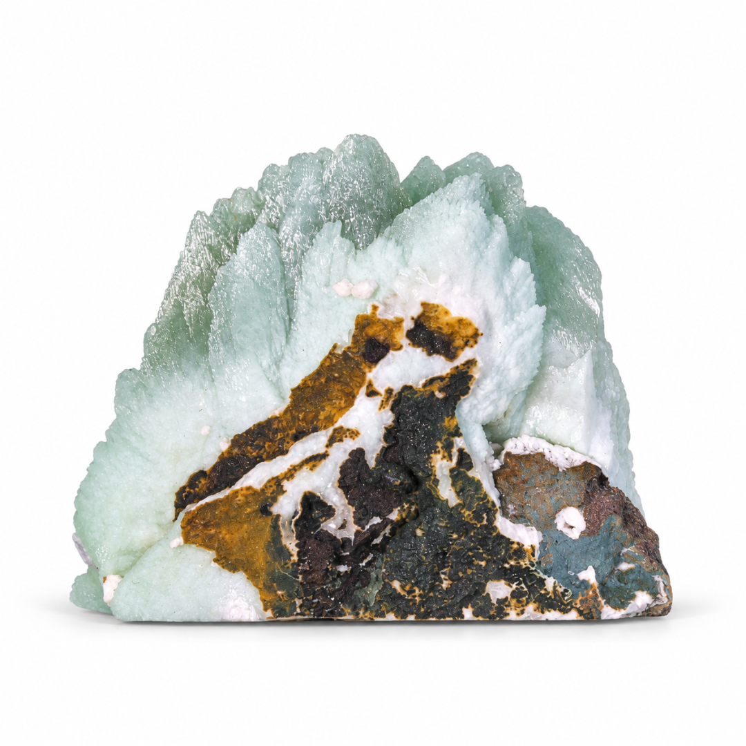 Natural Green Apophyllite Crystal Specimen – 190g