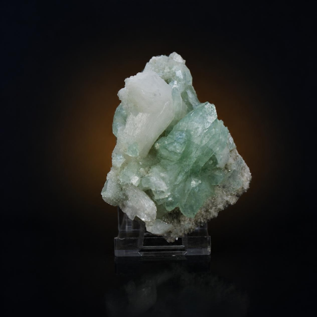 Apophyllite on White Matrix · 160 g · 8 × 5 × 3 cm