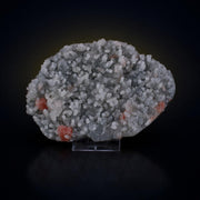 Natural Chalcedony Crystal Matrix Mineral Specimen from India 380 gm 14 × 10 × 2 cm