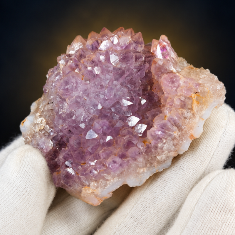 Amethyst Radiating Crystal Cluster | 130 g | 8 × 6 × 5 cm