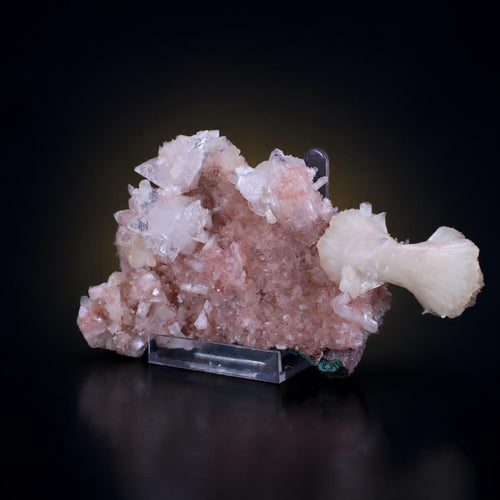 Bladed Tabular Granular Stilbite with Heulandite · 395 g · 18 × 11 × 8 cm