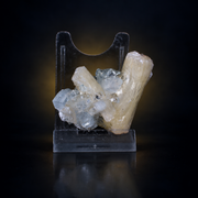 Natural Stilbite with Apophyllite Crystal Cluster – 40 g