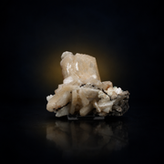 Natural Stilbite &amp; Heulandite Crystal Cluster on Matrix – 210 g