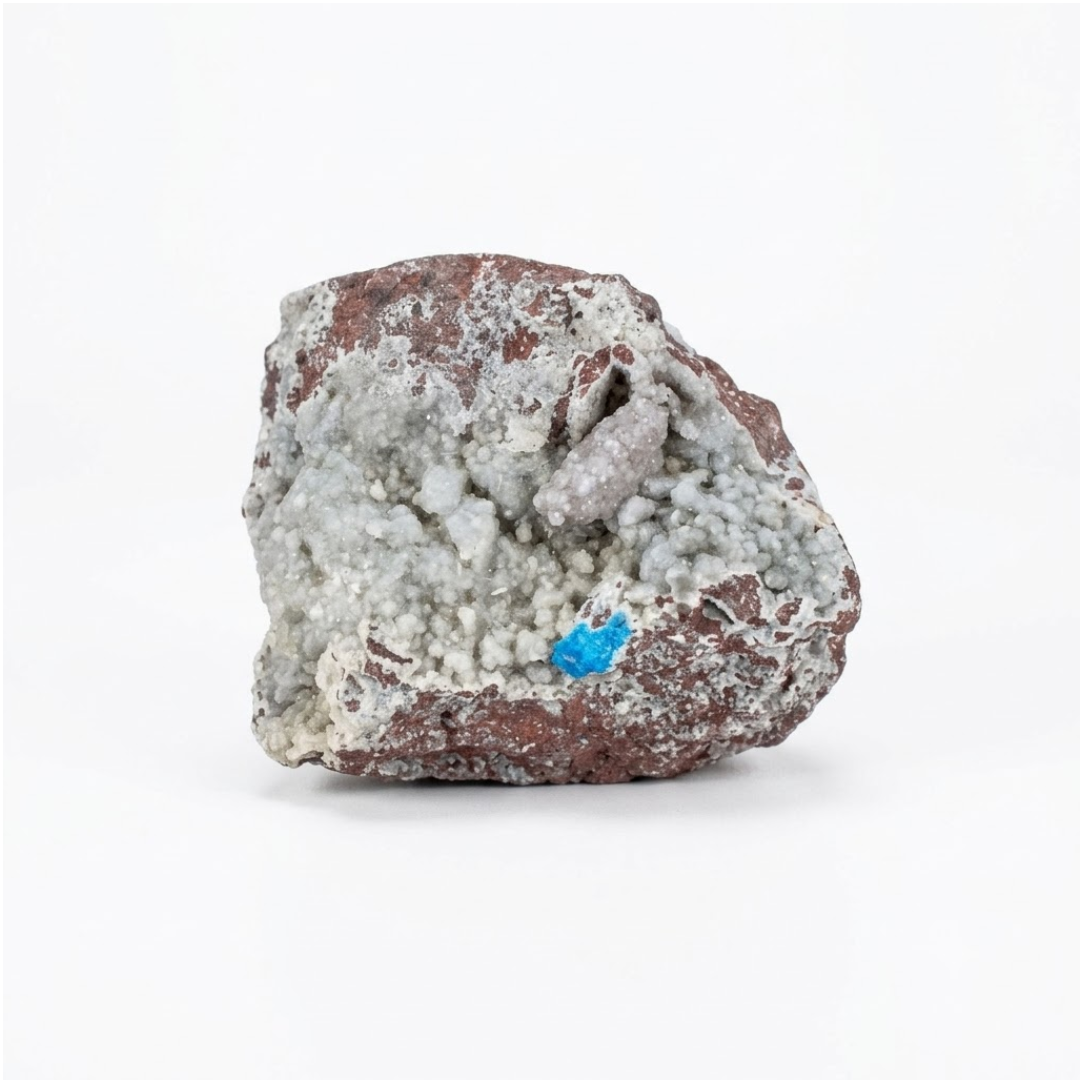 Natural Cavansite Crystal Matrix – Mineral Specimen from India