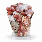 Natural Apophyllite, Stilbite &amp; Chalcedony Mineral Specimen – 120g