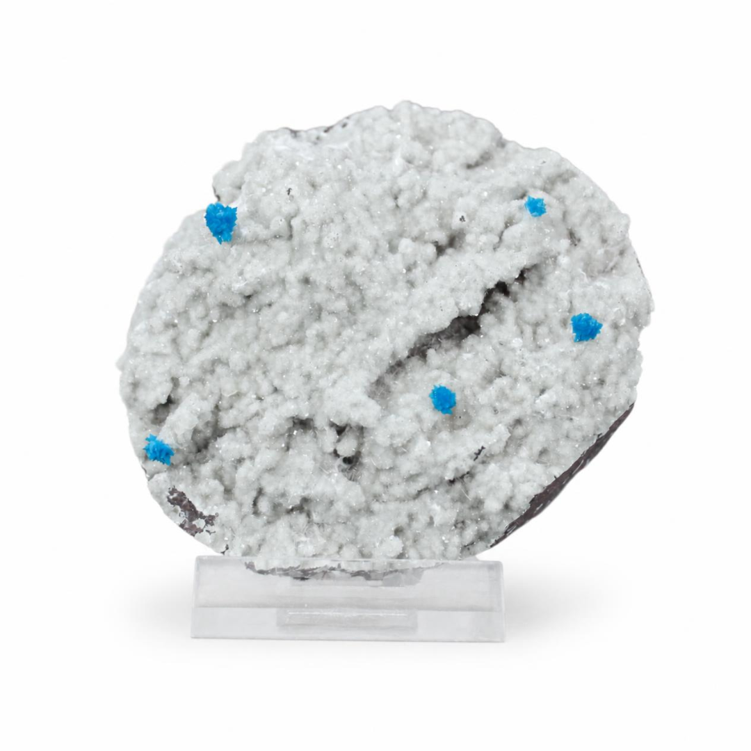 Natural Cavansite Crystal Matrix – Mineral Specimen from India