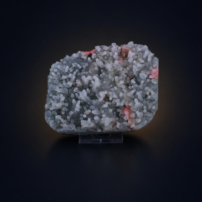 Natural Chalcedony Geode Mineral Specimen from India 330 gm 13 × 9 × 2 cm