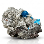 Natural Cavansite Matrix Mineral Specimen from India