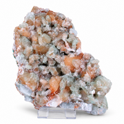 Hematite with Stilbite – Natural Mineral Specimen – 3 kg