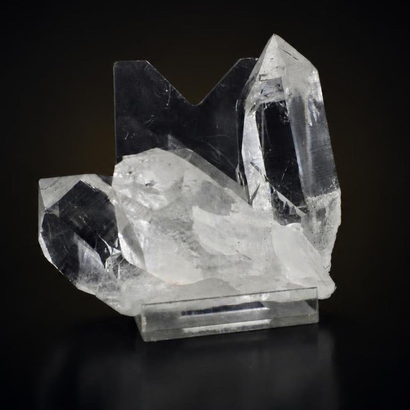 Himalayan Quartz Prismatic Crystal Group | 430 g | 11 × 9 × 5 cm