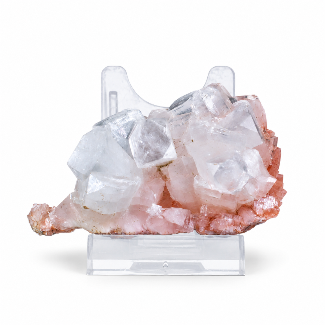 Natural Apophyllite with Stilbite Mineral Specimen – 80g