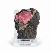 Natural Pink Calcite Crystal Mineral Specimen – India