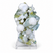 Natural Apophyllite with Heulandite & Okenite Mineral Specimen – 50g