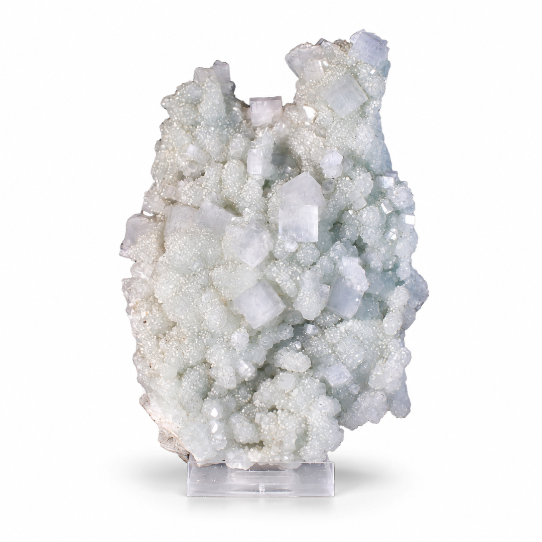 Natural Green Apophyllite Crystal Specimen – 530g