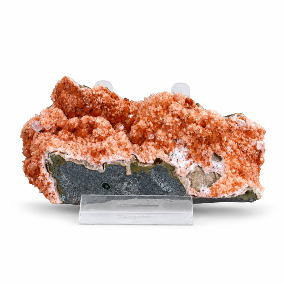 Natural Orange Stilbite Crystal Specimen – 120 g