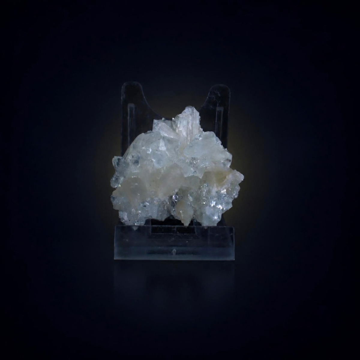 Natural Apophyllite with Stilbite Crystal Cluster – 30 g
