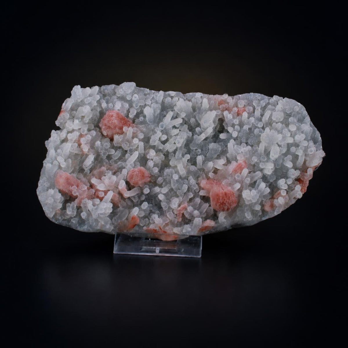 Natural Chalcedony Crystal Matrix Mineral Specimen from India 360 gm 15 × 8 × 2 cm