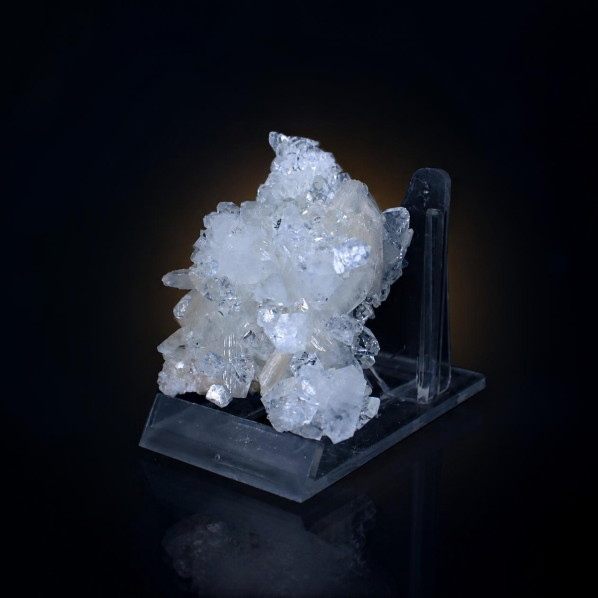 Stilbite on Heulandite Crystal Cluster 6×6×5 cm | 70g