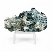 Natural Anandalite with Heulandite Crystal Specimen – India