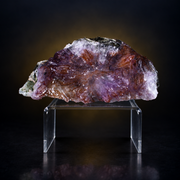 Natural Red Amethyst Crystal Specimen – 300g