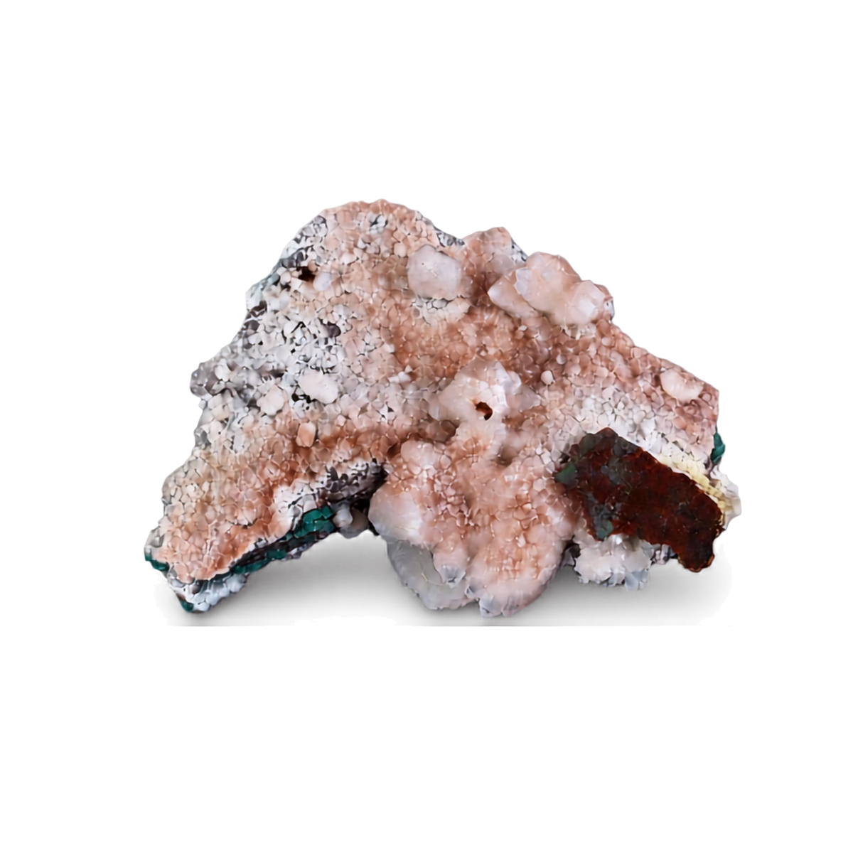 Natural Pink Heulandite with Stilbite – Mineral Specimen