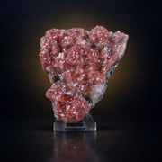 Apophyllite with Stilbite on Gray Matrix · 370 g · 9 × 9 × 6 cm