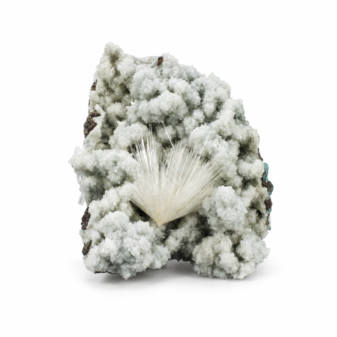 Natural Mesolite Zeolite Crystal Specimen – 140g