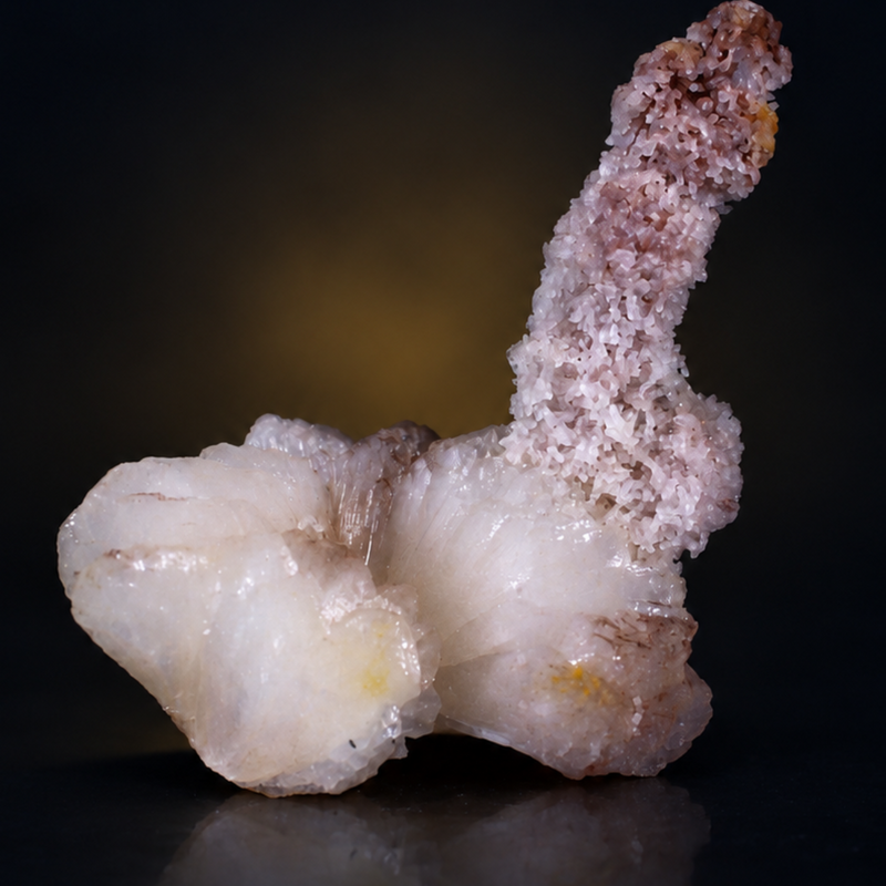 Stilbite Radiating Bowtie Aggregate on Heulandite Cluster | 40 g | 6 × 5 × 4 cm