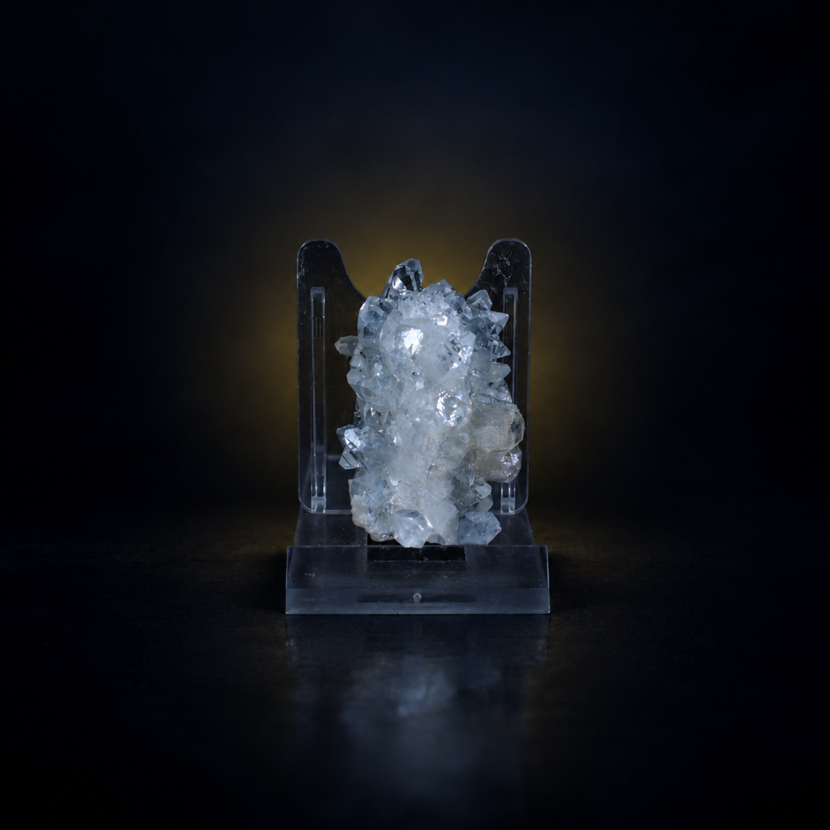 Natural Apophyllite with Stilbite Crystal Cluster – 40 g