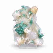 Quartz with Minerals &amp; Yellow Crystals – Natural Mineral Specimen