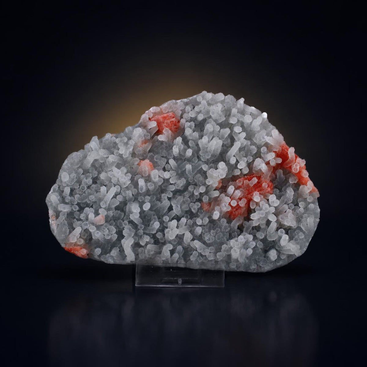 Natural Chalcedony Crystal Matrix Mineral Specimen from India 310 gm 13 × 9 × 2 cm