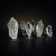 Natural Himalayan Quartz Mineral Specimen  8-Piece Lot, 1330 g