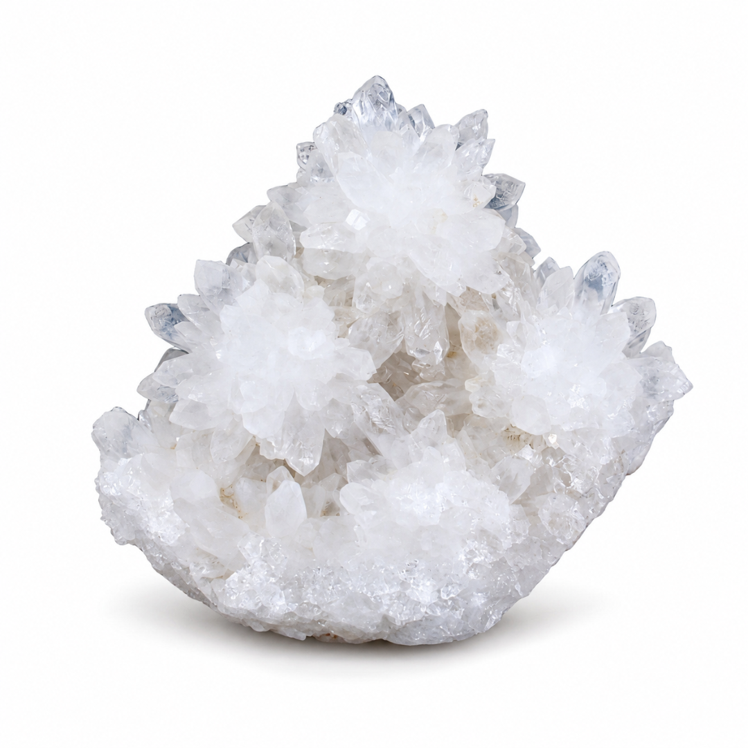 Natural Clear Quartz Crystal Specimen – 1970g