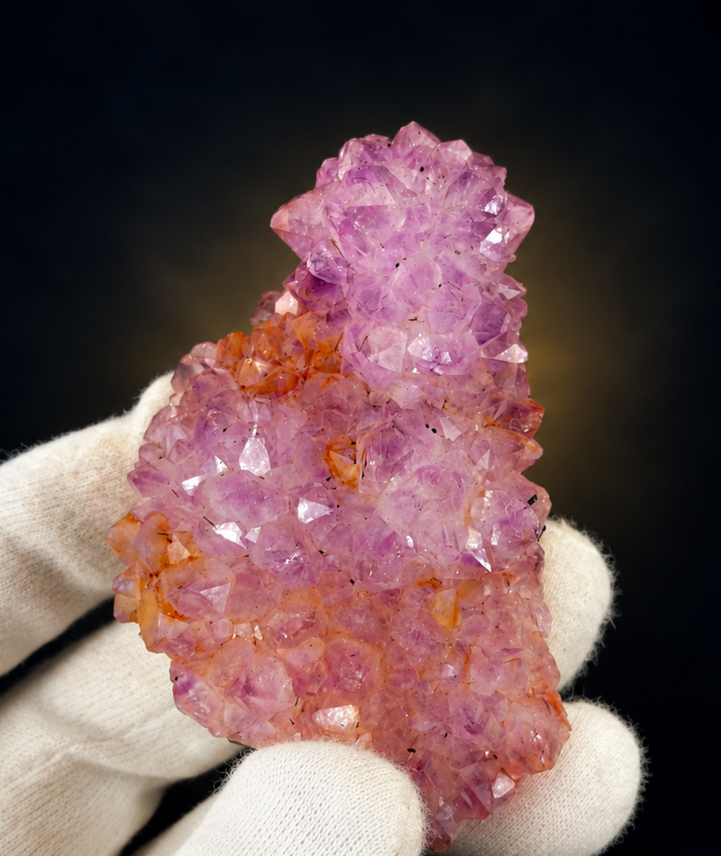 Amethyst Radiating Crystal Cluster | 100 g | 9 × 5 × 3 cm
