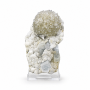 Natural Apophyllite with Stilbite Crystal Cluster – 100g