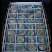 Natural Apophyllite with Heulandite Matrix Mineral Specimen Lot – 32 Pieces from India