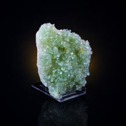 Natural Green Apophyllite Crystal Matrix Mineral Specimen from India 745 gm 14 × 14 × 4 cm