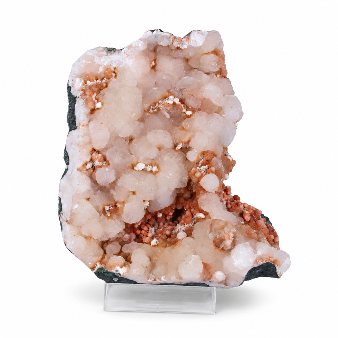 Stilbite with Heulandite – Natural Mineral Specimen