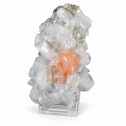 Natural Apophyllite with Heulandite Matrix Mineral Specimen